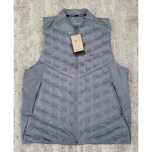 Nike Therma-FIT ADV Repel AeroLoft Men's Down Running Vest FB7542-084 NWT L-Tall